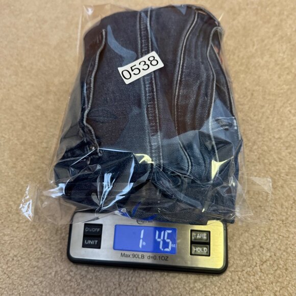 Pilcro Dark Blue Flare Jeans - Picture 13 of 13